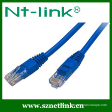 Cor cinzenta Conexão rápida UTP Cat5e Patch Cable 1Meter